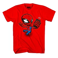 Marvel SpidermanT-shirt Pour Garçons Spidey Selfie
