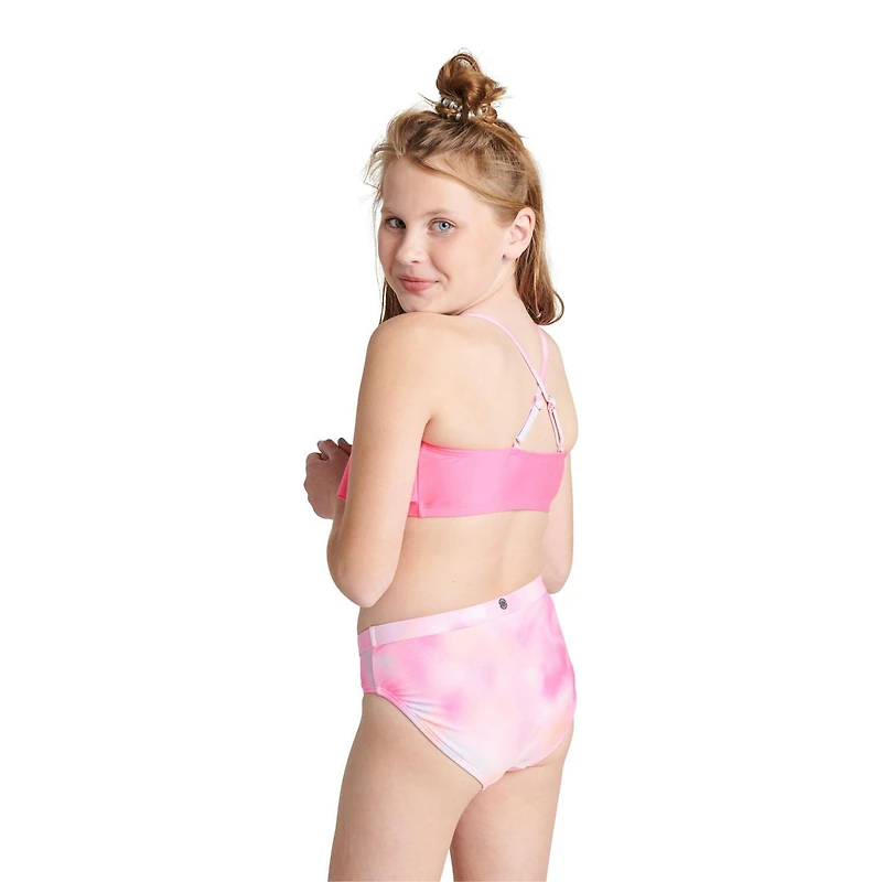 Justice Girls' Flounce Bikini 2-Piece Set