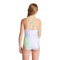 Maillot de bain 1 pièce avec lanières à l’arrière Justice pour filles