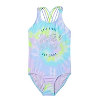 Maillot de bain 1 pièce avec lanières à l’arrière Justice pour filles