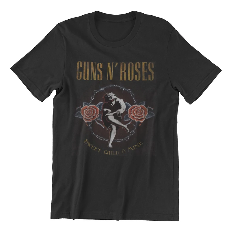 Rolling Stones T-Shirt col rond à manche courte pour femmes