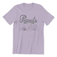 Peanuts T-Shirt col rond à manche courte pour femmes Tailles TP à TG