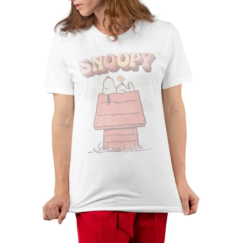 Peanuts Ladie's short sleeve crew neck T-Shirt