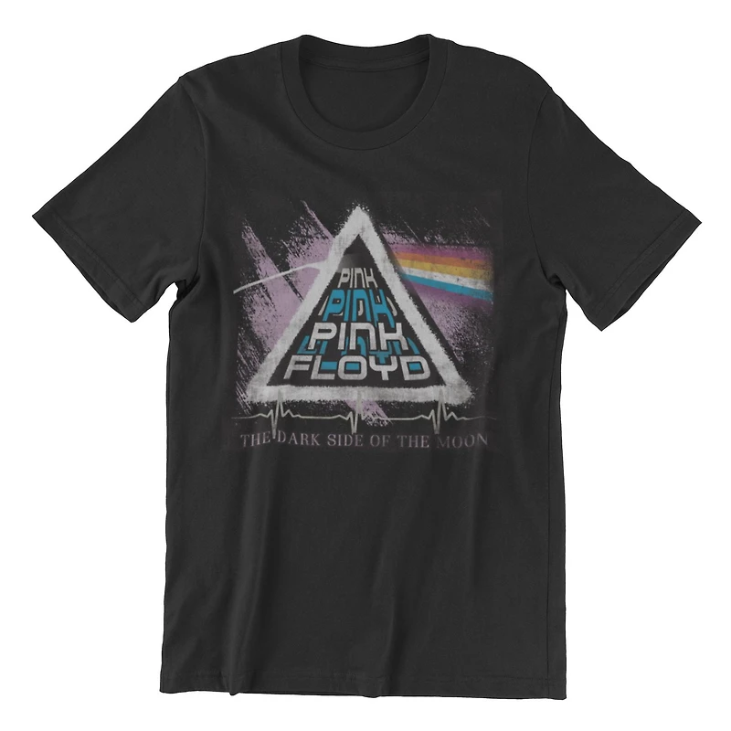 Pink Floyd T-Shirt col rond à manche courte pour femmes
