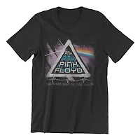 Pink Floyd T-Shirt col rond à manche courte pour femmes