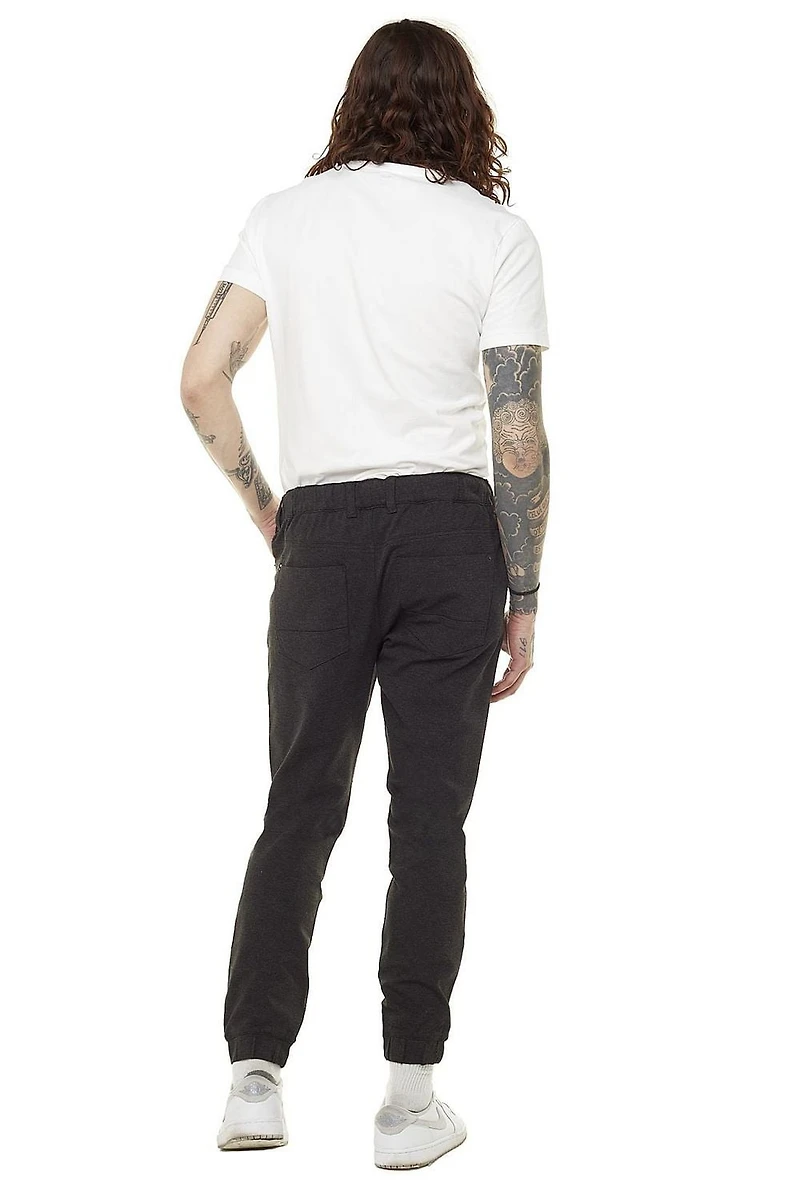 Jeaniologie ™  5 PCKT JOGGER Charcoal Heather