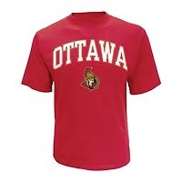 NHL Men's Ottawa Senators Crew Neck short Sleeve Classic Fit T-Shirt