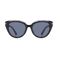 Madden NYC Black and Gold Square Sunglasses