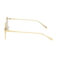 Lunettes de soleil No Boundaries or et roses rondes