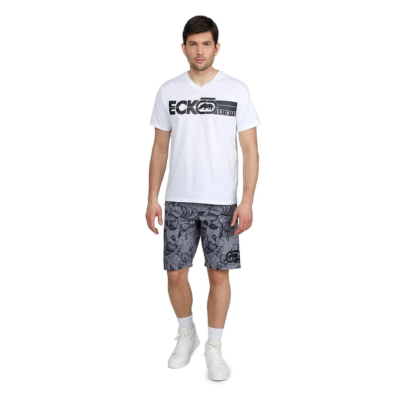 Ecko Short de bain imprimé floral Rhino pour homme