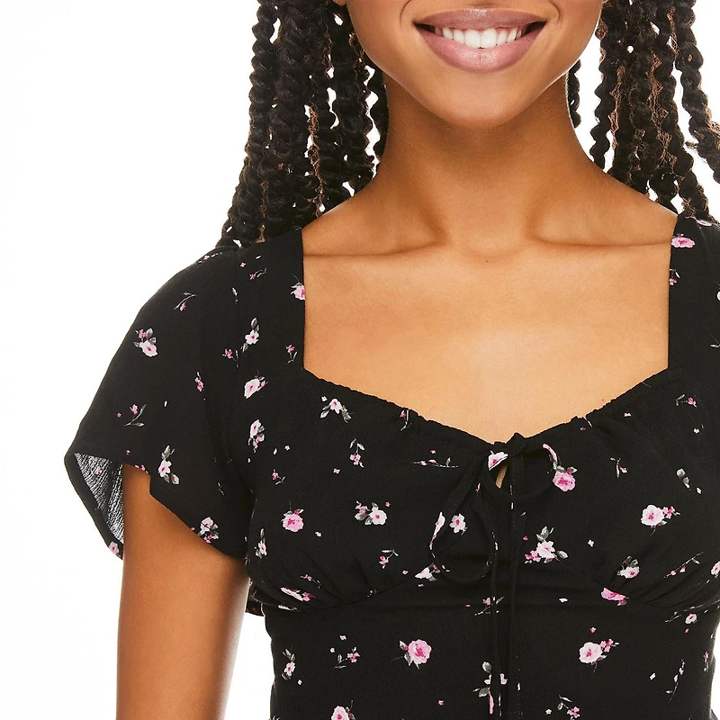 Haut avec manches évasées No Boundaries pour femmes