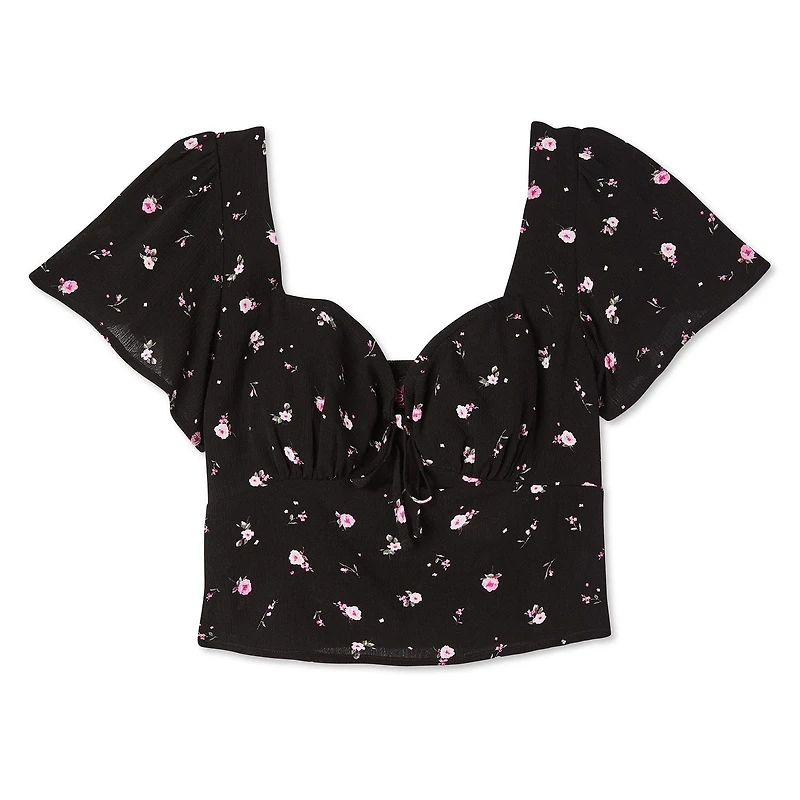 Haut avec manches évasées No Boundaries pour femmes