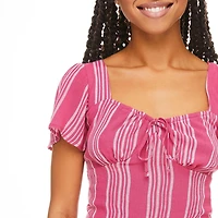 Haut avec manches évasées No Boundaries pour femmes