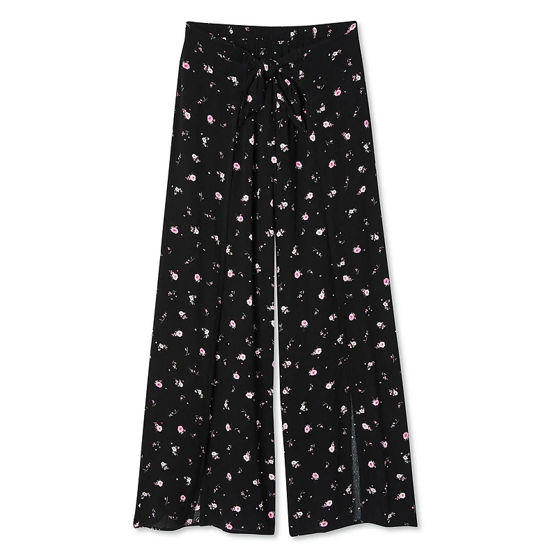 No Boundaries Women's Tie-Front Soft Pant