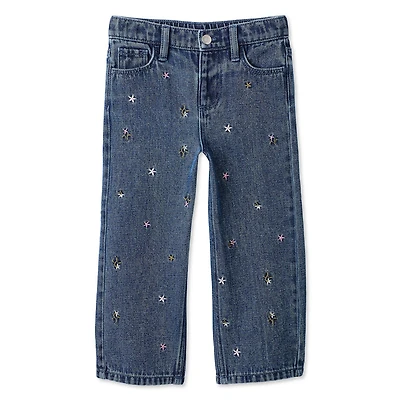 George Toddler Girls' Straight Leg Jean