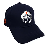 Casquette Homme Oilers Edmonton Blue Marine