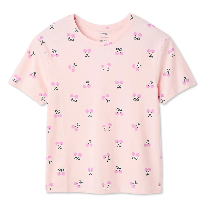 George Girls' Printed T-Shirt