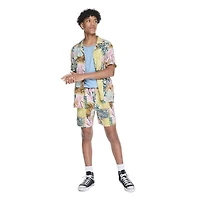 Short de volleyball texturé Jackson pour garçons