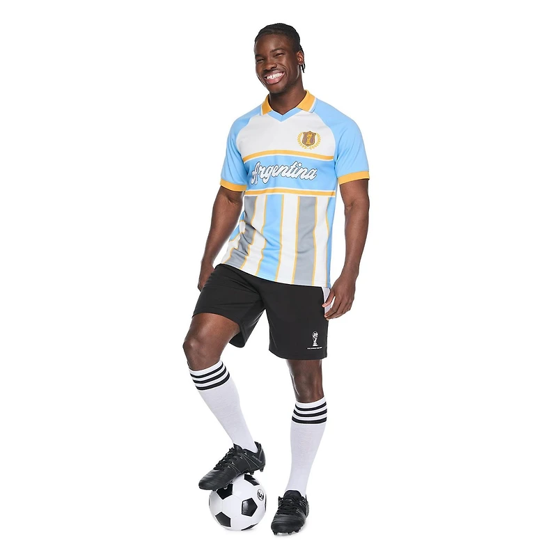 Maillot de soccer Argentine Coupe du monde 2026 FIFA pour hommes
