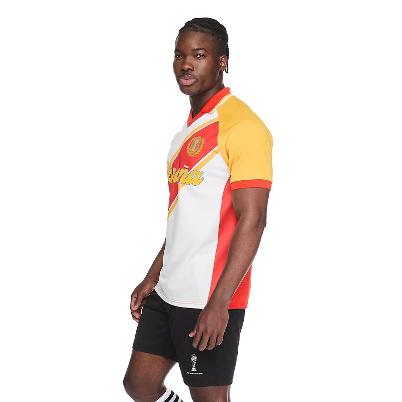 Maillot de soccer Espagne FIFA pour hommes