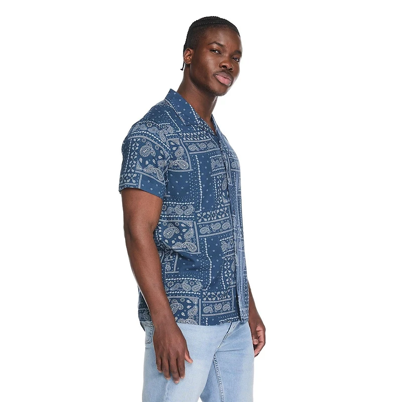 Chemise de vacances imprimée George pour hommes
