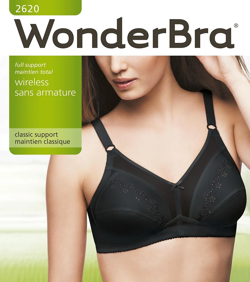 Soutien-gorge sans fil à soutien complet WonderBra Tailles B34 44DD