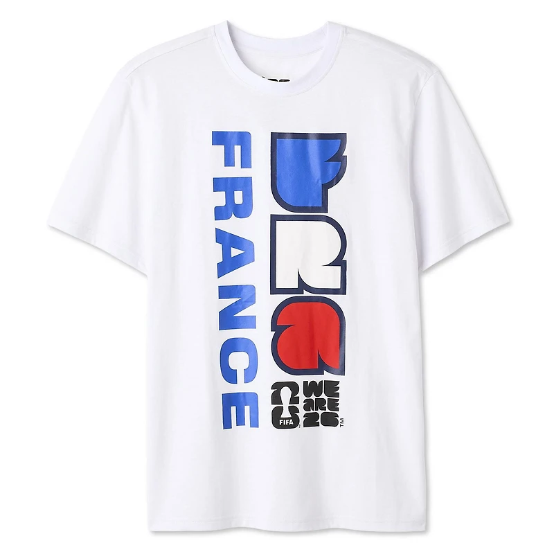 T-shirt Coupe du monde FIFA 2026 France pour hommes