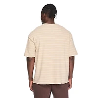 T-shirt ample à rayures George pour hommes