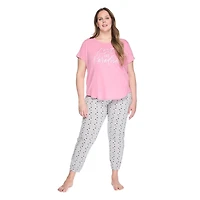 T-shirt de nuit avec encolure dégagée George Plus pour femmes
