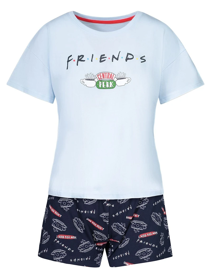 Ensemble de pyjama deux pièces pour dames de Friends