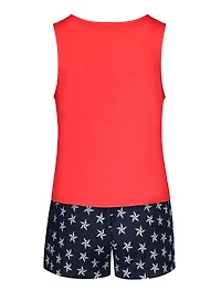 Ensemble de pyjama deux pièces  pour dame Wonder Woman