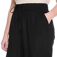 Pantalon évasé en mélange de lin Lane Bryant Plus pour femmes