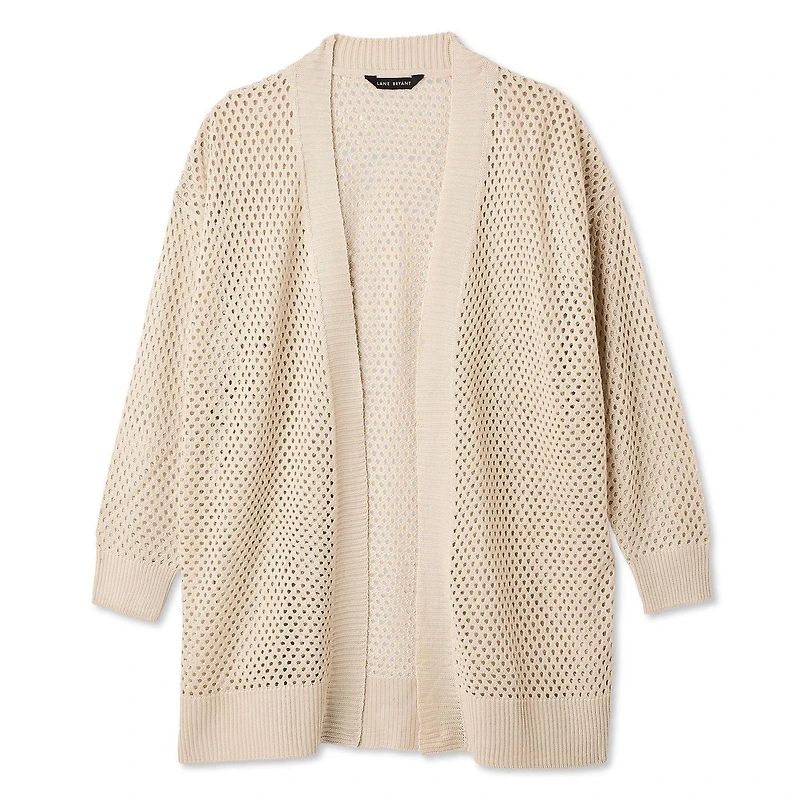 Cardigan en tricot Lane Bryant Plus pour femmes