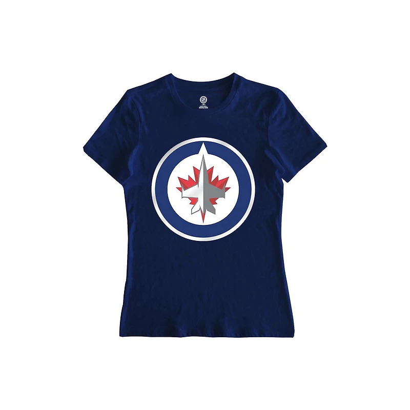 T-shirt pour femmes des Jets de Winnipeg de la LNH Tailles: TP-TG