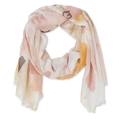 George Women's Abstract Floral Scarf