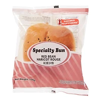 Golden Happiness Red Bean Specialty Bun, 1 bun - 100 g