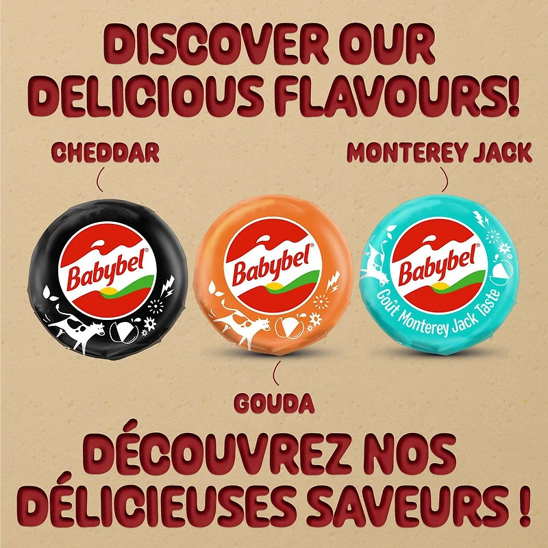 Mini Babybel Assortiment de collations au fromage