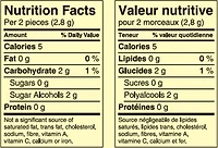 EXCEL, Polar Ice Flavoured Sugar Free Chewing Gum, 60 Pieces, 1 Bottle, 1 Bottle, 60 Pellets