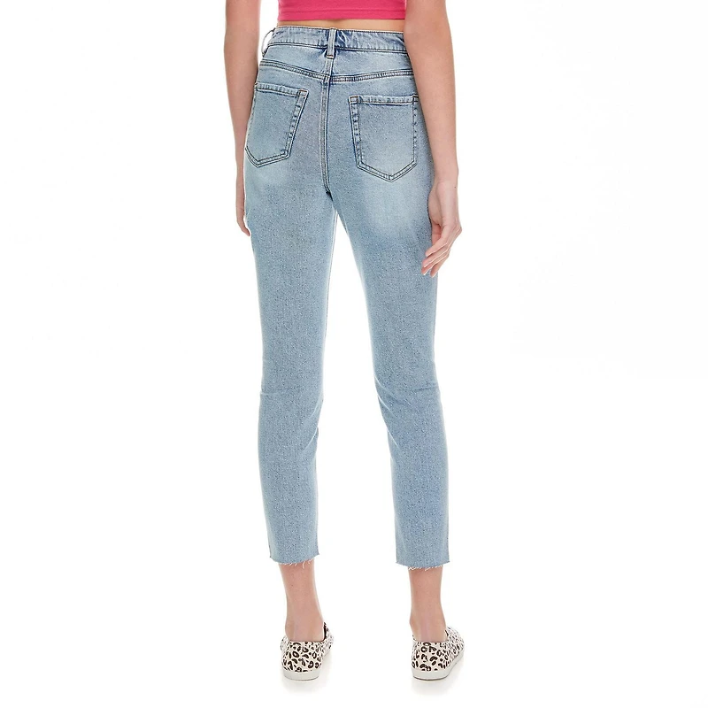 No Boundaries Women's High-Rise Mom Jean