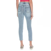No Boundaries Women's High-Rise Mom Jean
