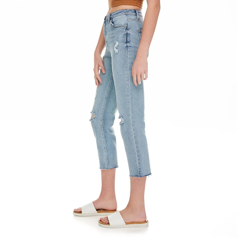 Pantalon étroit, droit et écourté No Boundaries pour femmes