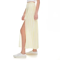 Jupe longue avec fente No Boundaries pour femmes