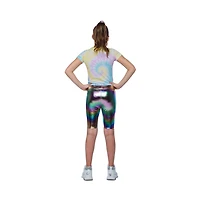 Girls Mini Pop Kids Iridescent Pop Bike Shorts