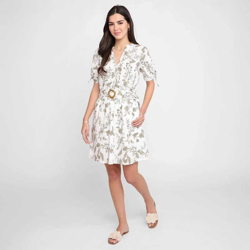 Devoted, Eyelet Shirt Dress, Sizes XS-XL