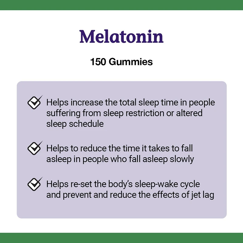 NATURE'S BOUNTY Melatonin Gummies, Helps Reset Sleep-wake Cycle, Helps Increase Total Sleep Time, Helps To Helps to reduce the time it takes to fall asleep, Helps Reduce Effects Of Jet Lag, Strawberry Flavour, Value Size 150.0 count, 150 Gummies