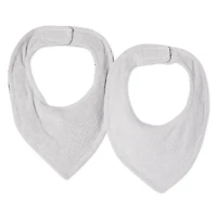 Lot de 2 bavettes style bandana George unisexe pour nourrissons