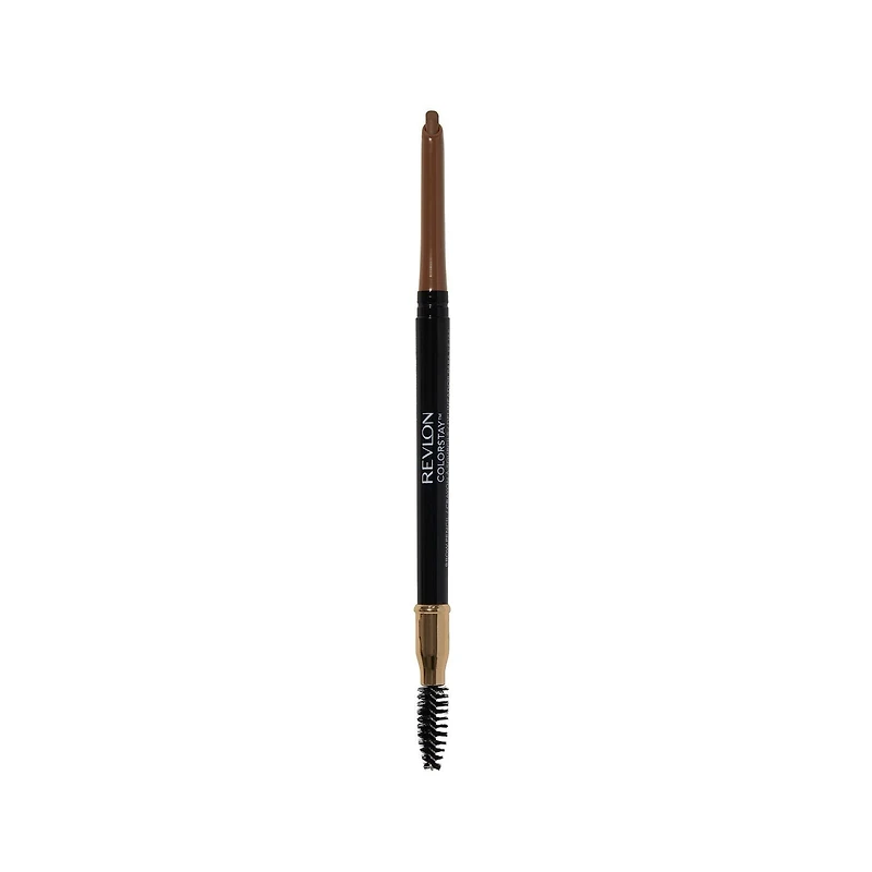 Crayon à sourcils Revlon ColorStay, longue tenue, hydrofuge, avec applicateur rétractable à pointe inclinée, 0,35 g 0,35 g