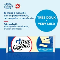 P’tit Québec Fromage cheddar très doux 400g
