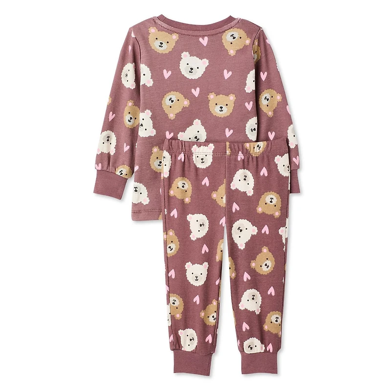 George Baby Girls' Two Piece Pajama Set