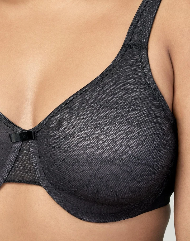 WonderBra Eco Pure Lace Minimizer Underwire Bra, 36B - 40DD
